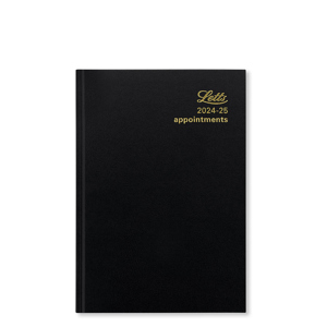 Letts Standard A5 Day to a Page Diary with Appointments 2024-2025